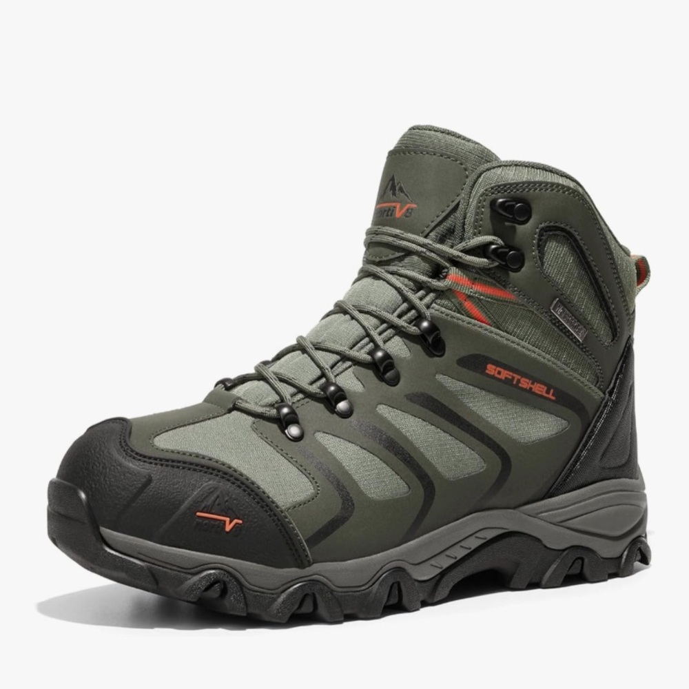 Softshell Men's Olive Outdoor Boots